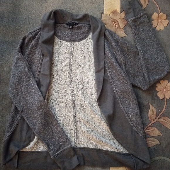 Banana Republic Sweaters - Banana Republic: Dark grey short cardigan
